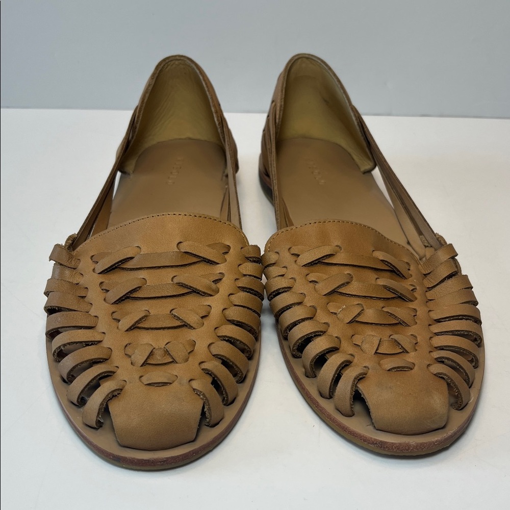 Nisolo Tan Leather Huaraches, size 11, made in Peru - Picture 2 of 8